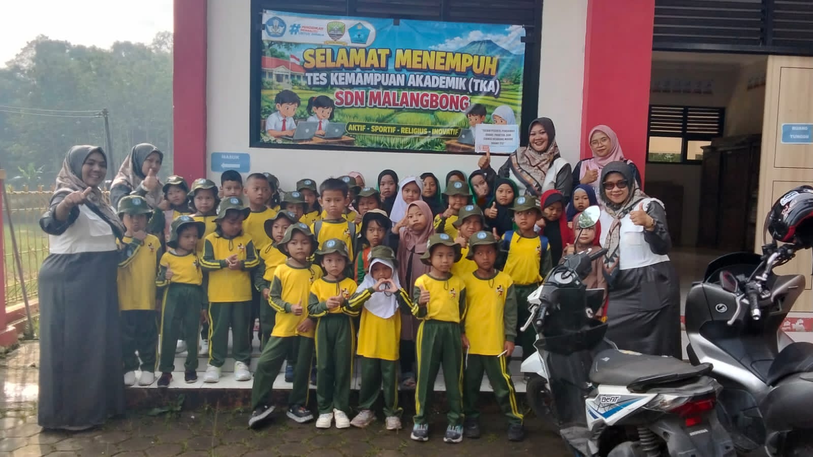 Kunjungan Siswa TK, RA, dan Kober ke SDN Malangbong